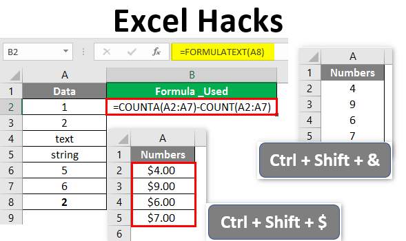 Excel Formula Hacks